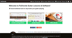 Desktop Screenshot of fachords.com